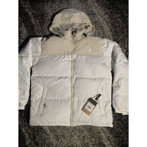 The North Face White Puffer Jacket 1996 Retro Nuptse Men’s Size Large